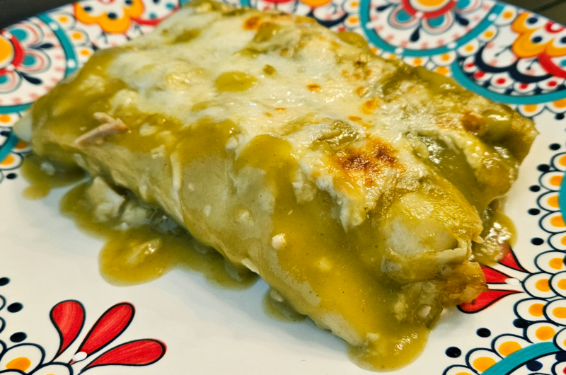 Green Chicken Enchiladas