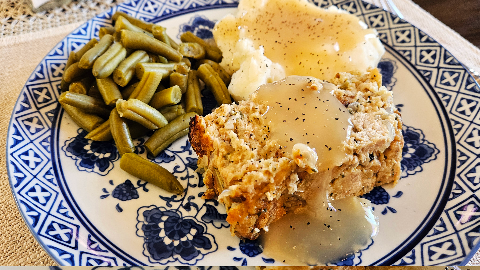 Turkey Stuffing Meatloaf