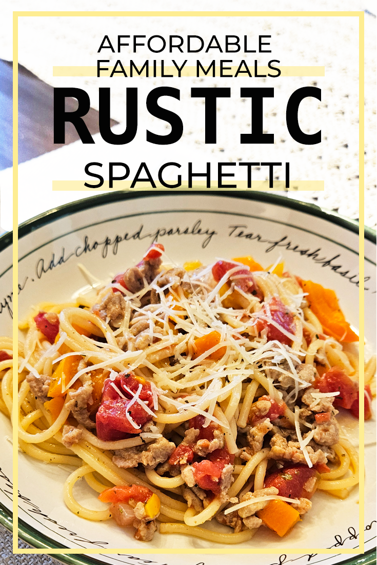 rustic spaghetti