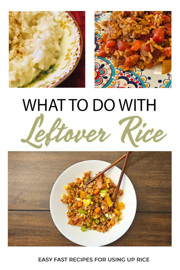 Deliciously Frugal: Creative Ways to Use Leftover Rice - Episode #30 ...