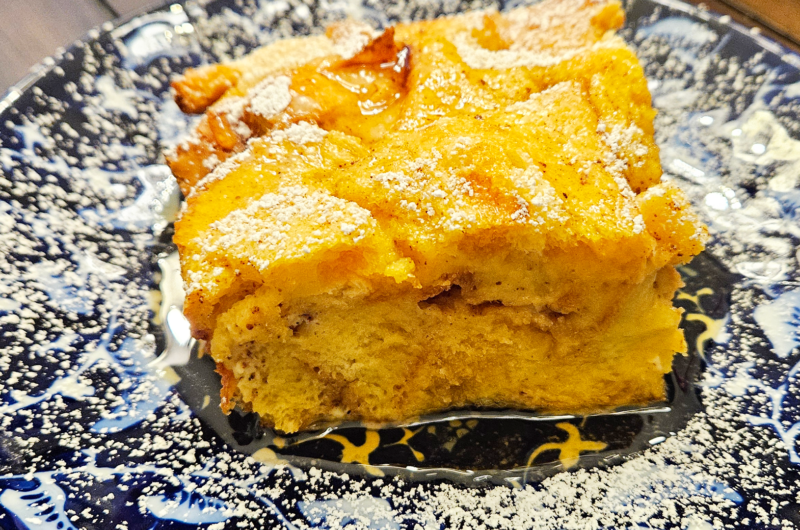 Eggnog French Toast Bake