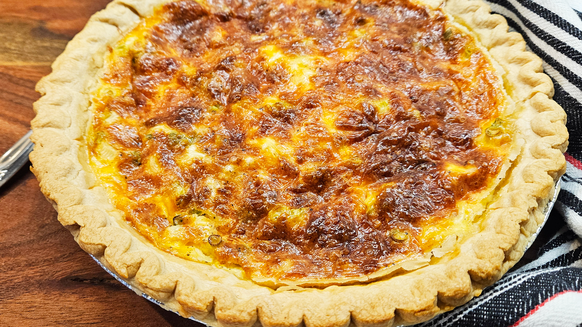 Ham and Cheese Quiche