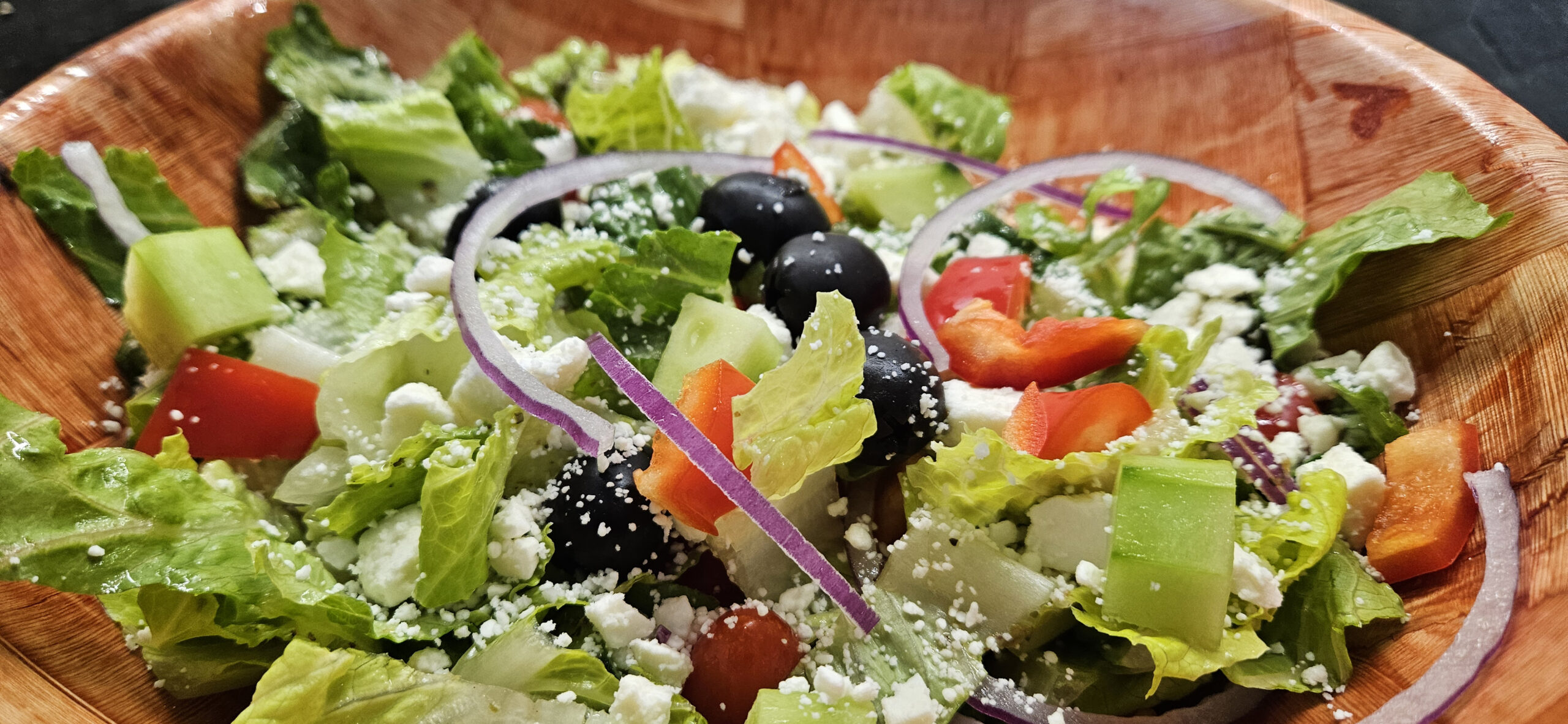 Greek Salad and Dressing