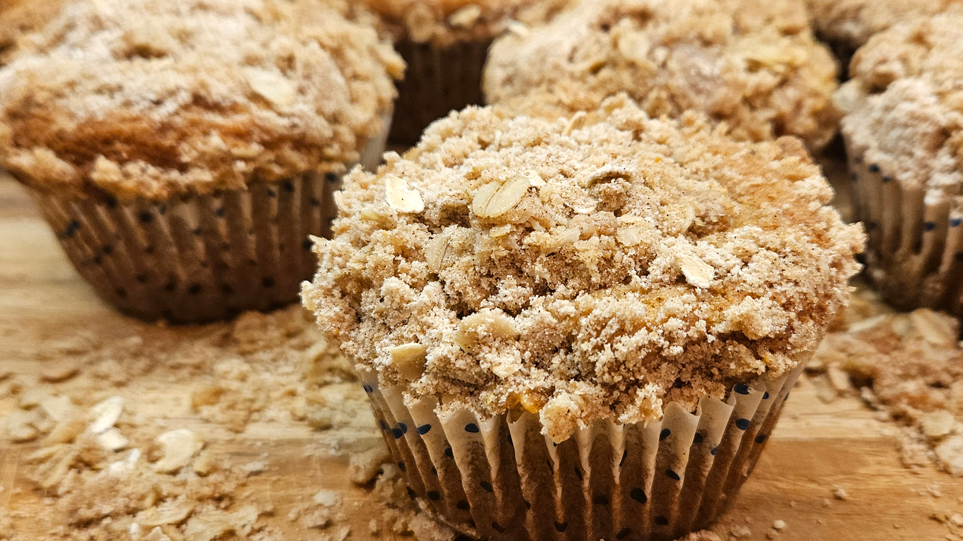Apple Strudel Muffins